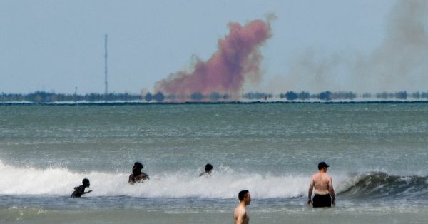 SpaceX载人龙飞船测试出现异常 现场弥漫浓烟（图）-冯金伟博客园