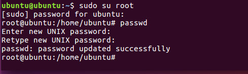 ubuntu 16.04 忘记root密码解决方法