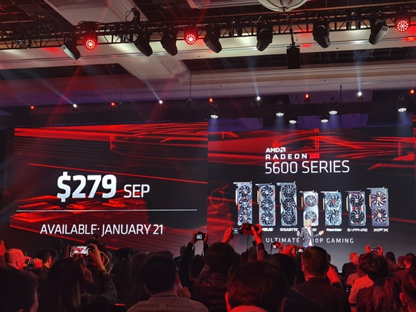 AMD 正式发布 RX 5600XT 显卡：力压 GTX 1660Ti！