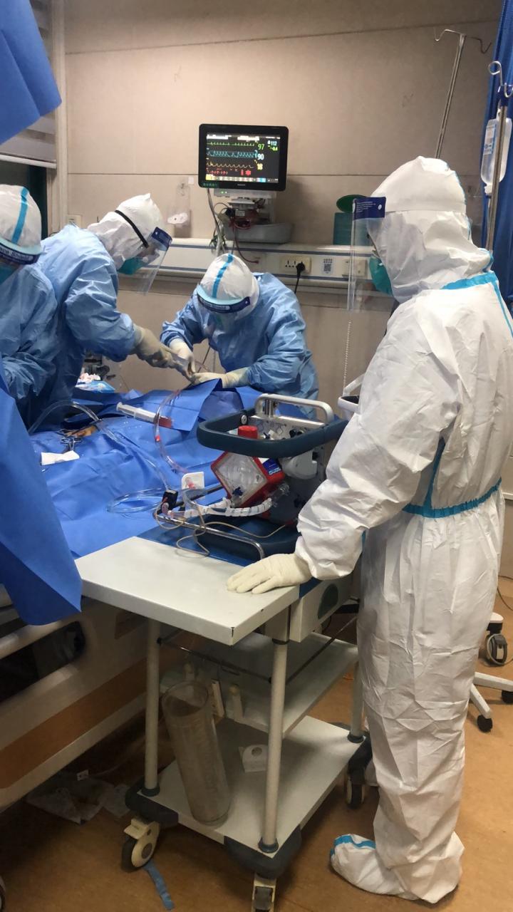 武大中南医院：ECMO技术成功救治一新型冠状病毒患者