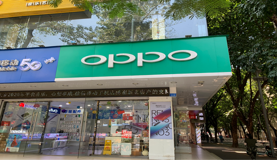 OPPO 门店图源网络