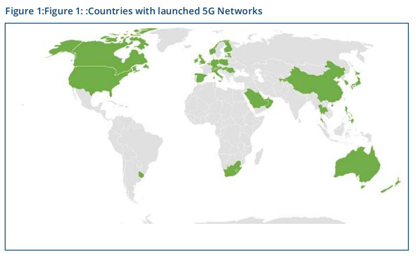 GSA更新全球5G和LTE网络最新发展状态