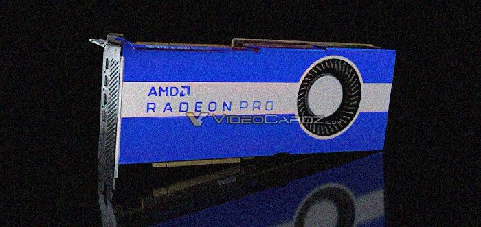 AMD Radeon Pro VII 专业卡曝光：16GB HBM2显存，可“交火”