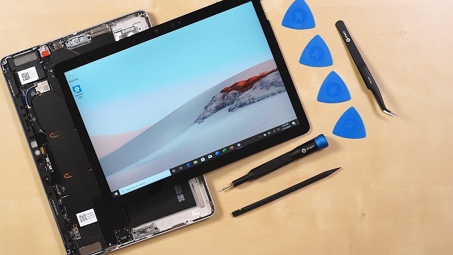 iFixit拆解微软Surface Go 2：可维修性得3分-冯金伟博客园