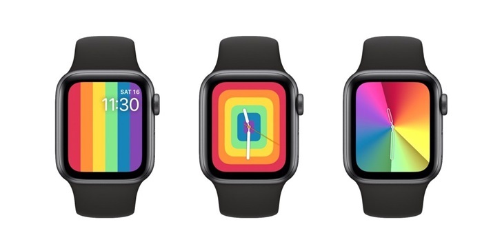 苹果推出两款 Apple Watch“彩虹”表带