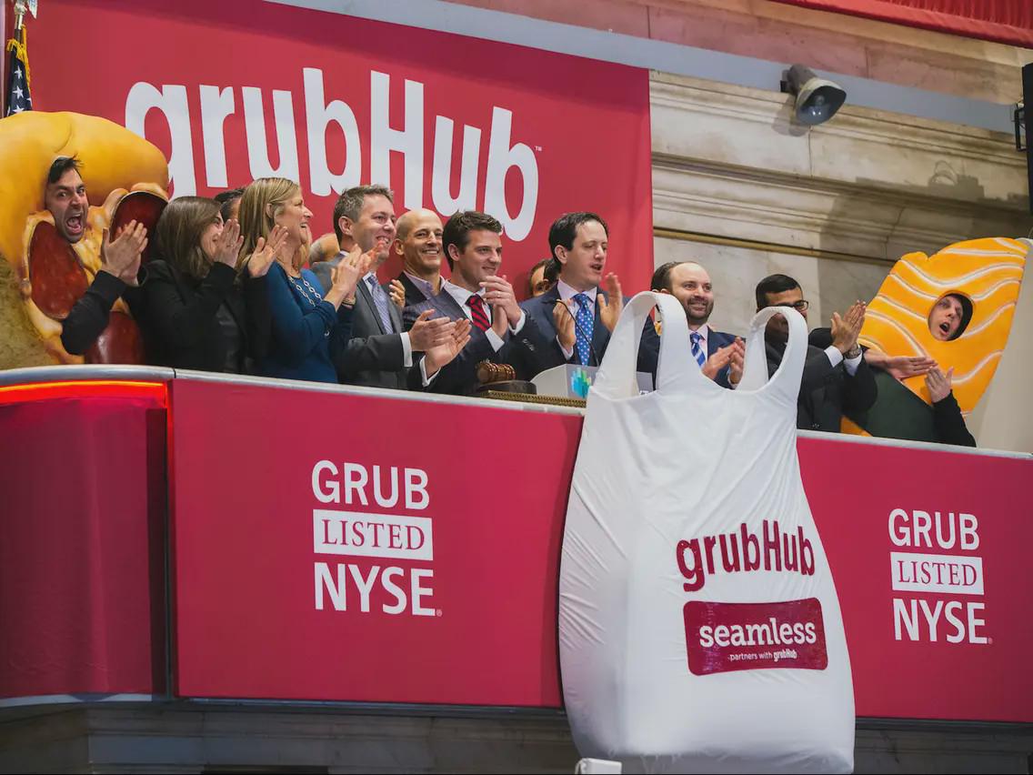 传Uber拟收购美国网上外卖Grubhub 不想再烧钱了？