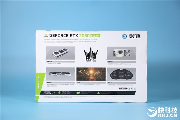 全白身躯惊艳！影驰RTX 2060 SUPER HOF Classic开箱图赏