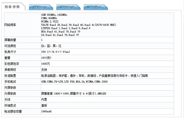 OPPO Reno4入网：全系标配65W超级快充、1955mAh电池唬人