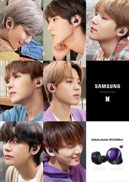 Galaxy Buds+ BTS特别版（图源来自网络）