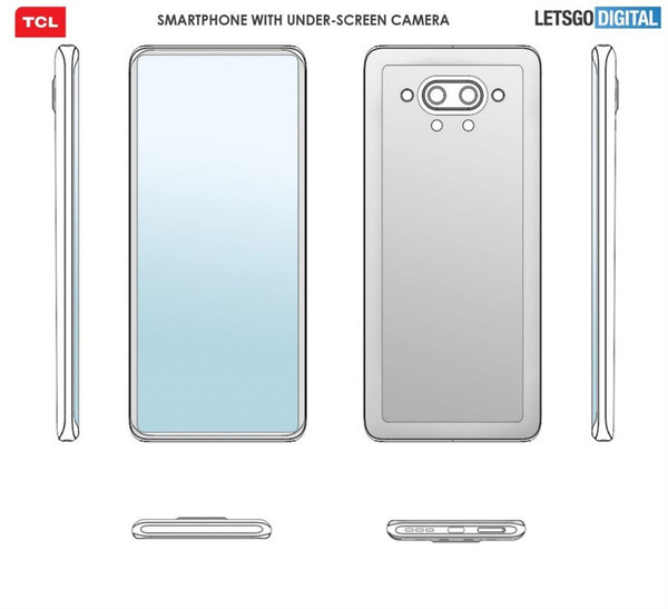 TCL新机专利曝光（图源见水印）