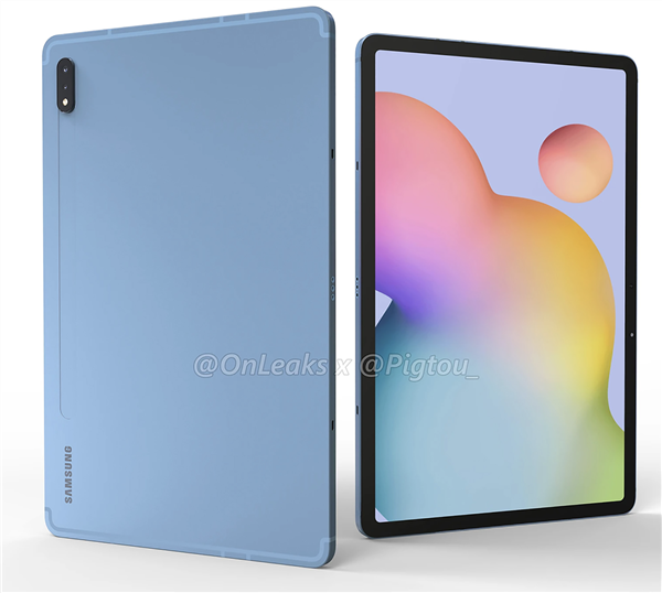 三星Galaxy Tab S7+曝光：120Hz刷新率剑指iPad Pro