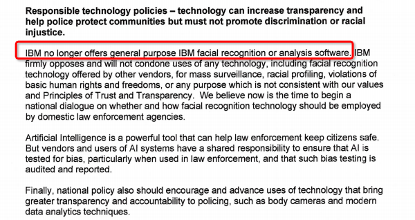 人脸识别的原罪？美国人越来越反感，IBM 高调宣布放弃，Twitter 网友：太晚了