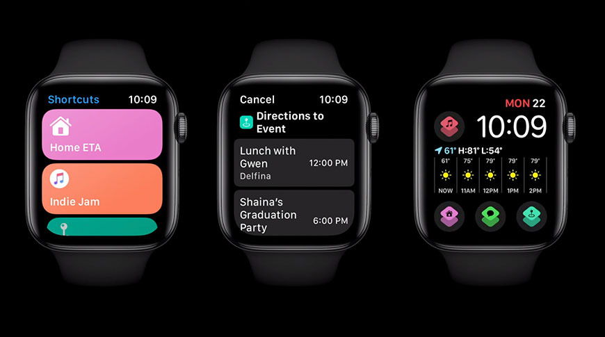 watchOS 7支持Apple Watch本地运行快捷指令