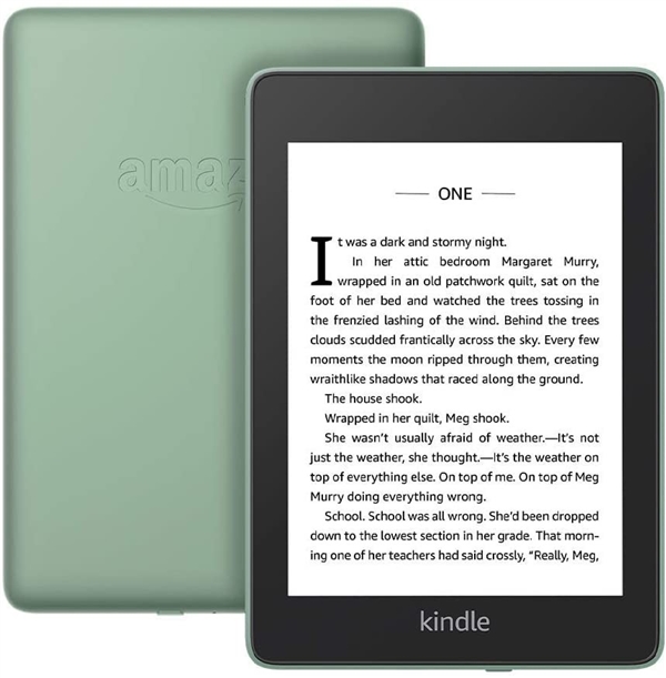 亚马逊Kindle Paperwhite推出两个新配色：草绿、绛红