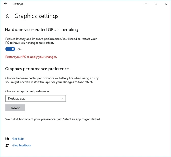 AMD驱动更新：终于支持Win10硬件加速GPU调度