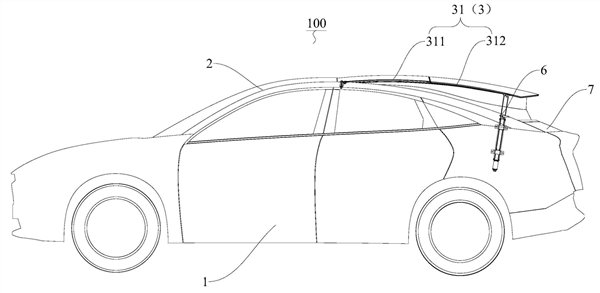 现实版大黄蜂？小鹏汽车申请可“变形”车顶专利