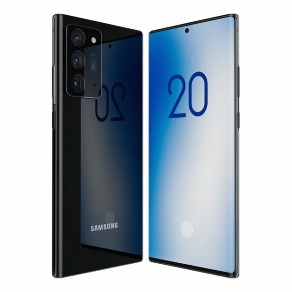 三星Note20 Ultra再曝渲染图：“超大杯”机皇颜值不错