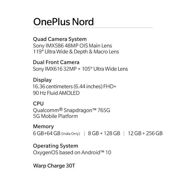 一加新品汇总 不止OnePlus Nord 还有OnePlus Buds