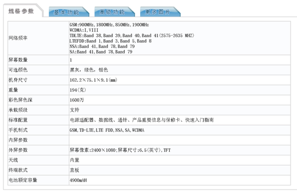 疑似realme真我V5入网工信部