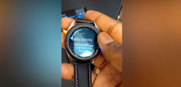 三星Galaxy Watch 3表盘似乎支持旋转