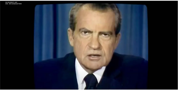 MIT制作美国登月造假视频：尼克松宣布宇航员在月球死亡