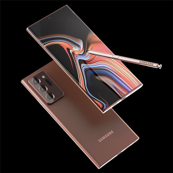 三星Galaxy Note 20 Ultra效果图曝光：全新配色吸睛