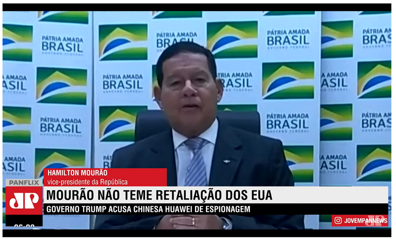 巴西副总统：不惧美方威胁 欢迎华为参与5G建设竞标-冯金伟博客园