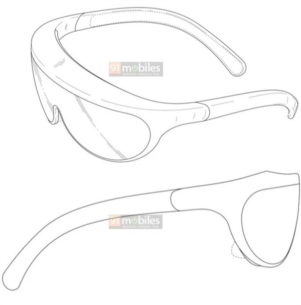 三星AR眼镜外观专利曝光！由金属和玻璃材质组成
