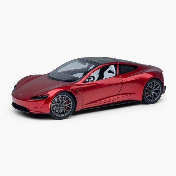 特斯拉Roadster 1:18汽车模型