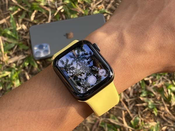 使用Apple Watch控制iPhone拍摄