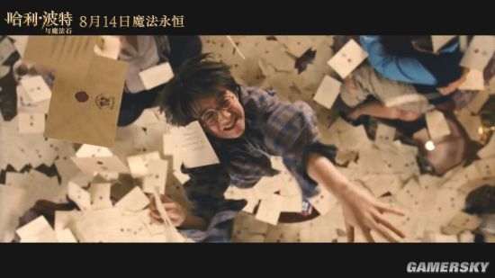 《哈利波特与魔法石》重映版新预告、剧照 童年经典再度归来