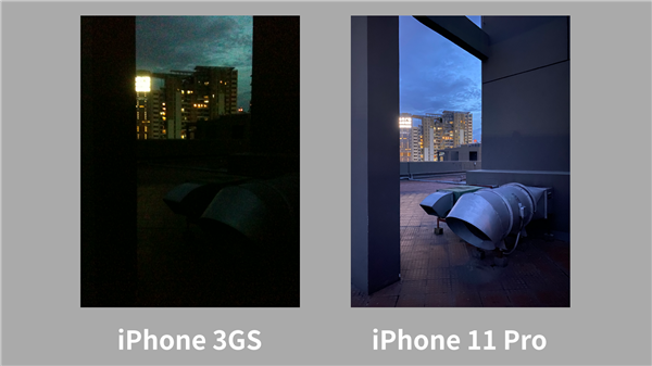 iPhone 11 Pro vs iPhone 3GS：十年的进步能有多大？