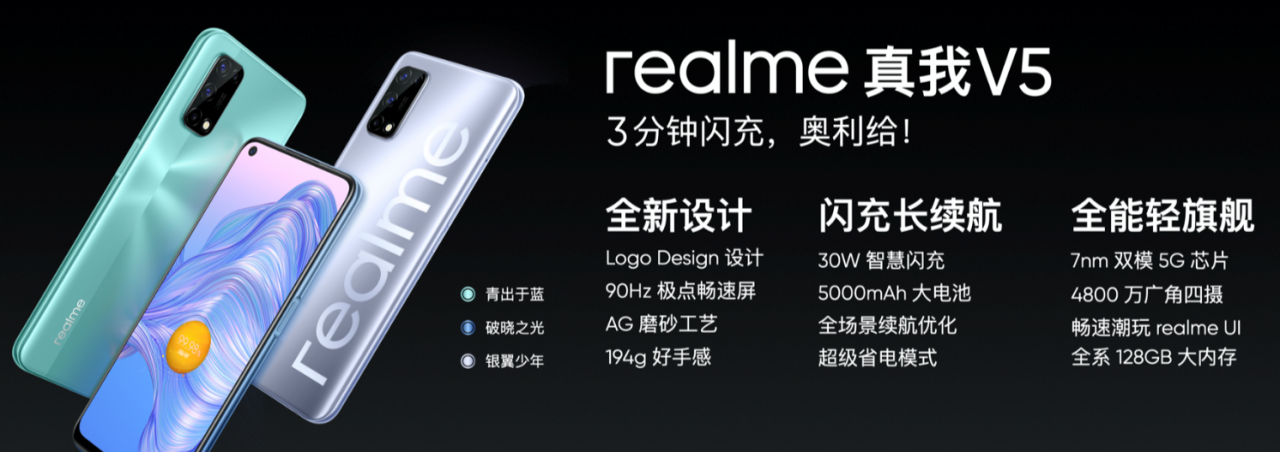 realme全球用户破4000万 新闪充5G手机真我V5售1399元起-冯金伟博客园