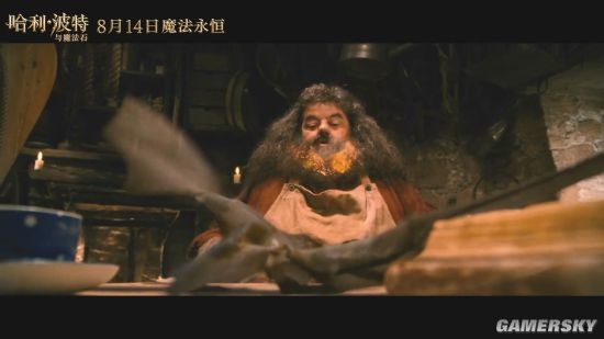 《哈利波特与魔法石》重映版新预告、剧照 童年经典再度归来