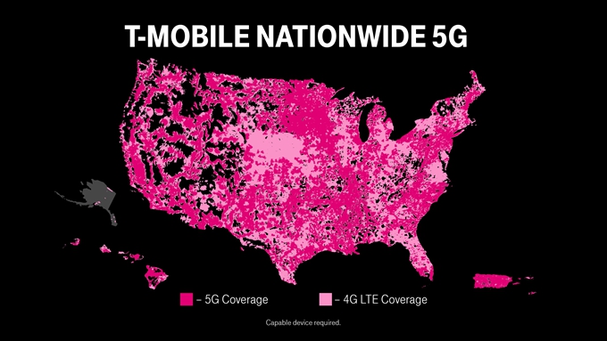 T-Mobile US宣布推出全国性5G SA网络-冯金伟博客园