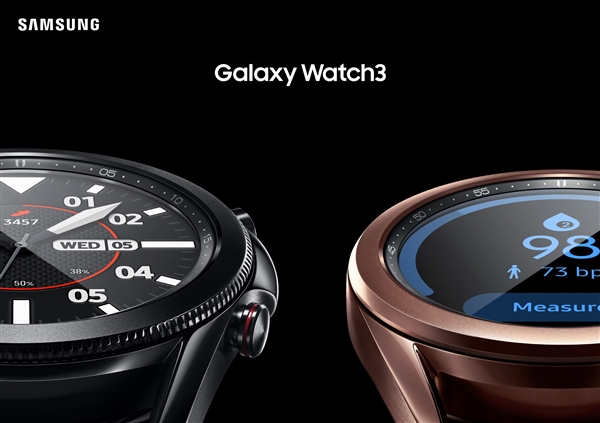 三星Galaxy Watch3智能手表发布：健康管理 八项全能