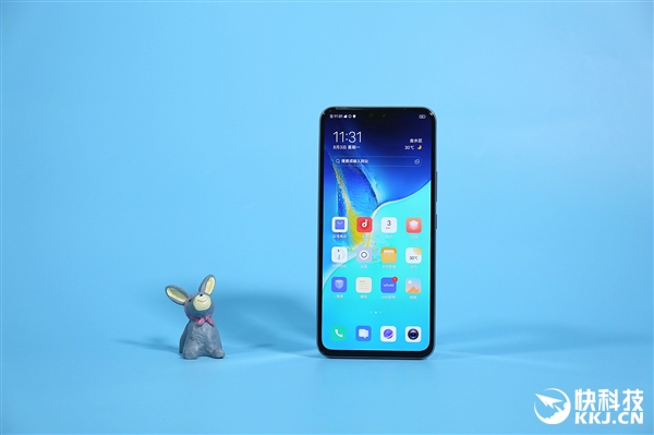 170g最轻薄5G手机 vivo S7月光白开箱图赏