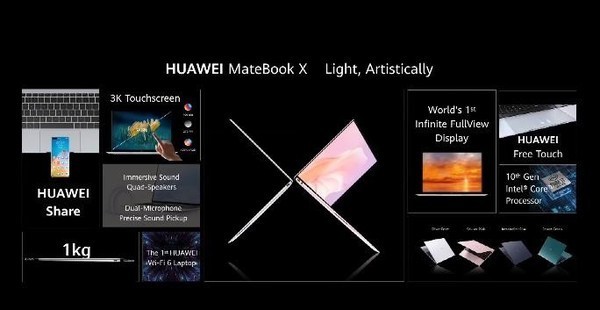 HUAWEI MateBook X笔记本电脑