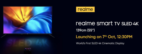 realme SLED 4K智能电视