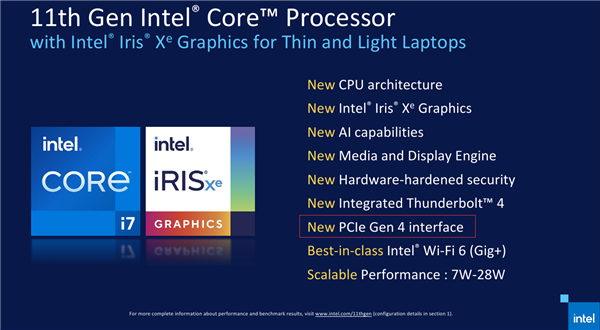 迈进PCIe 4.0 十一代酷睿IO技术大升级：不止是速度翻倍