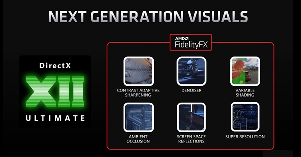 AMD RX6000支持超分辨率光追增强技术：开放跨平台、反击DLSS