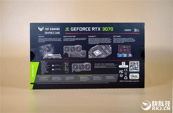 军工用料硬派风 华硕TUF RTX 3070 GAMING图赏