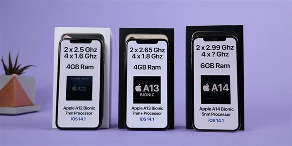 iPhone 12 Pro运行速度测试：A14+6G内存、比11 Pro和XS明显快