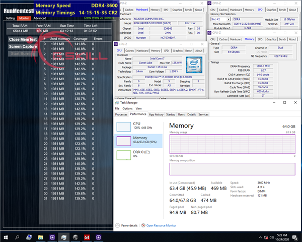 64GB CL14！芝奇发布超低延迟的大容量内存套装