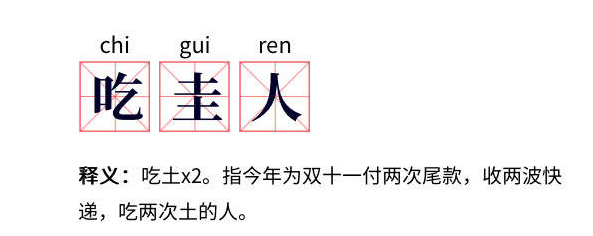 双11尾款人图鉴：别问 问就是剁过了 在吃圭！