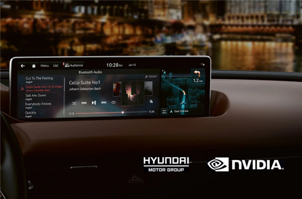 现代、英伟达达成合作：全面搭载NVIDIA DRIVE车载系统