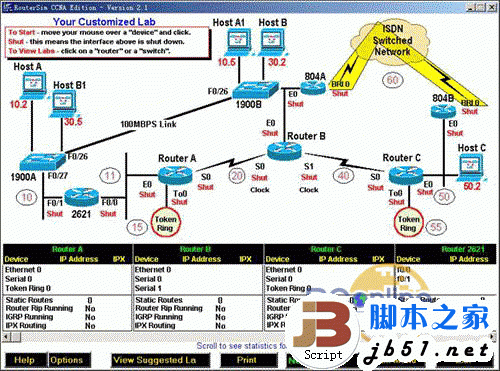 路由器/交换机模拟器大比拼–RouterSim-冯金伟博客园