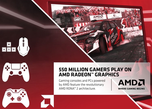 AMD跟NVIDIA杠上了：你有2亿用户我就有5.5亿A饭