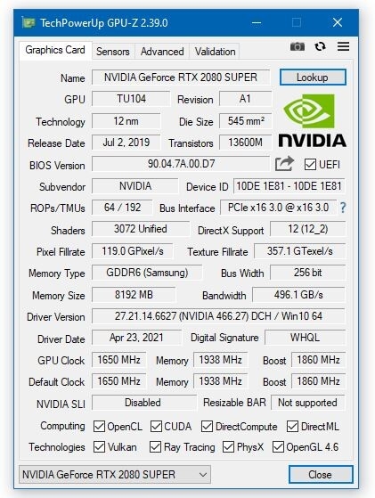 GPU-Z 2.39.0版发布：支持Intel 23年前的第一款独立显卡