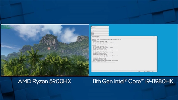i9-11980HK与R9 5900HX对决杀手级游戏：优势高达20.9％
